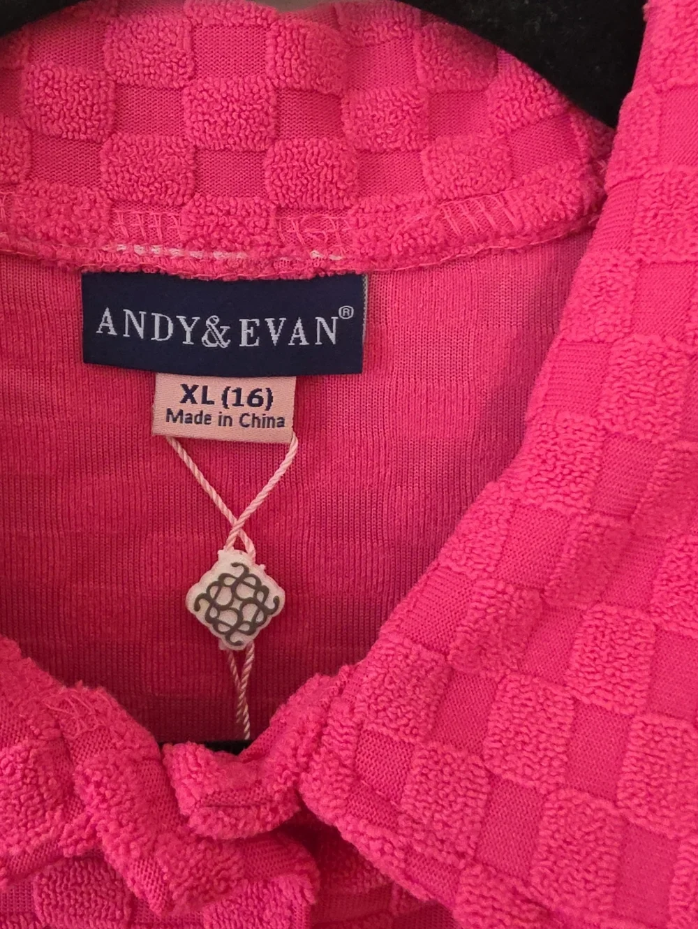 Andy & Evan Hot Pink Two-Piece Set Girl Teen Size 16